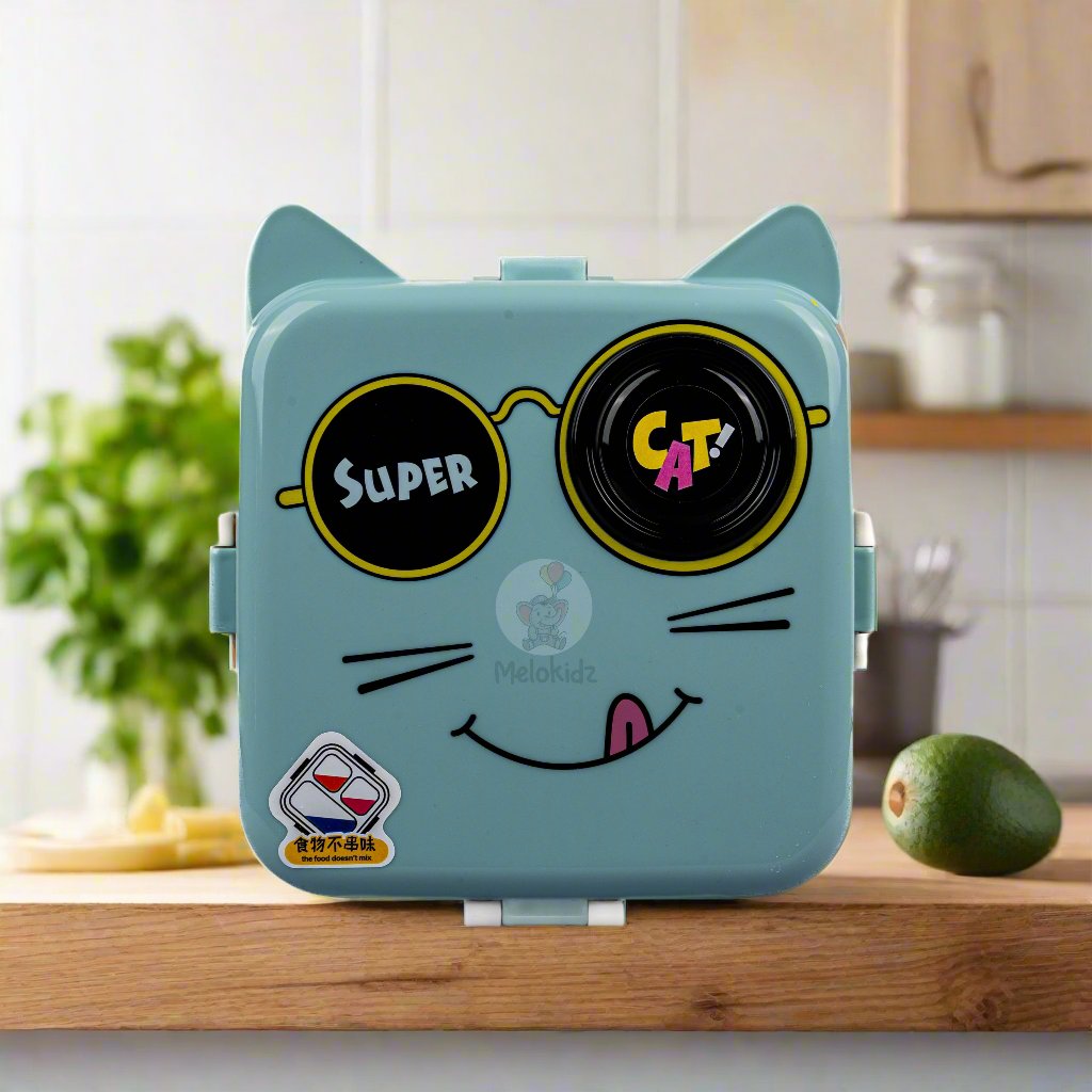 ANIMAL ADVENTURE BENTO LUNCH BOX - CAT