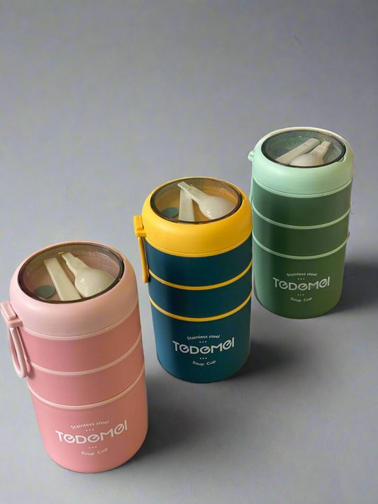 TEDEMEI 3 LAYER LUNCH BOX