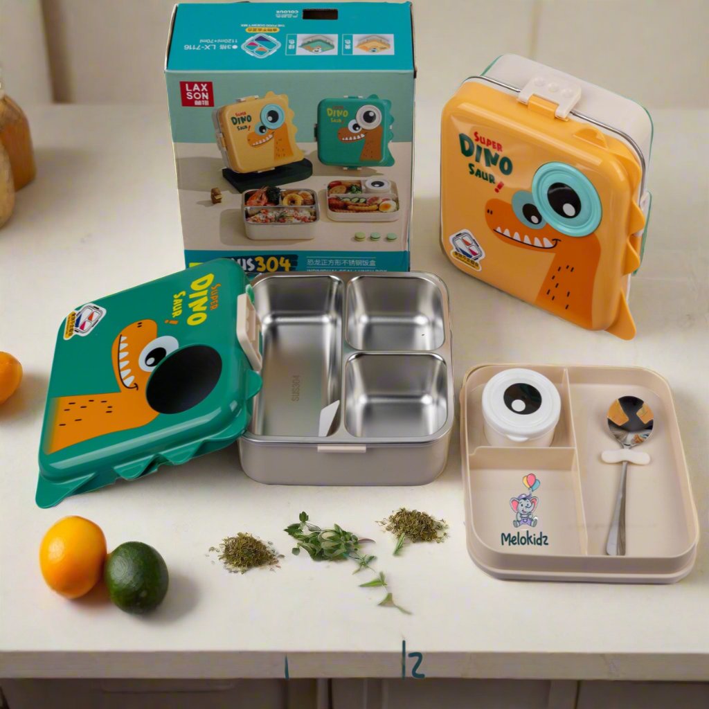 ANIMAL ADVENTURE BENTO LUNCH BOX - DINO