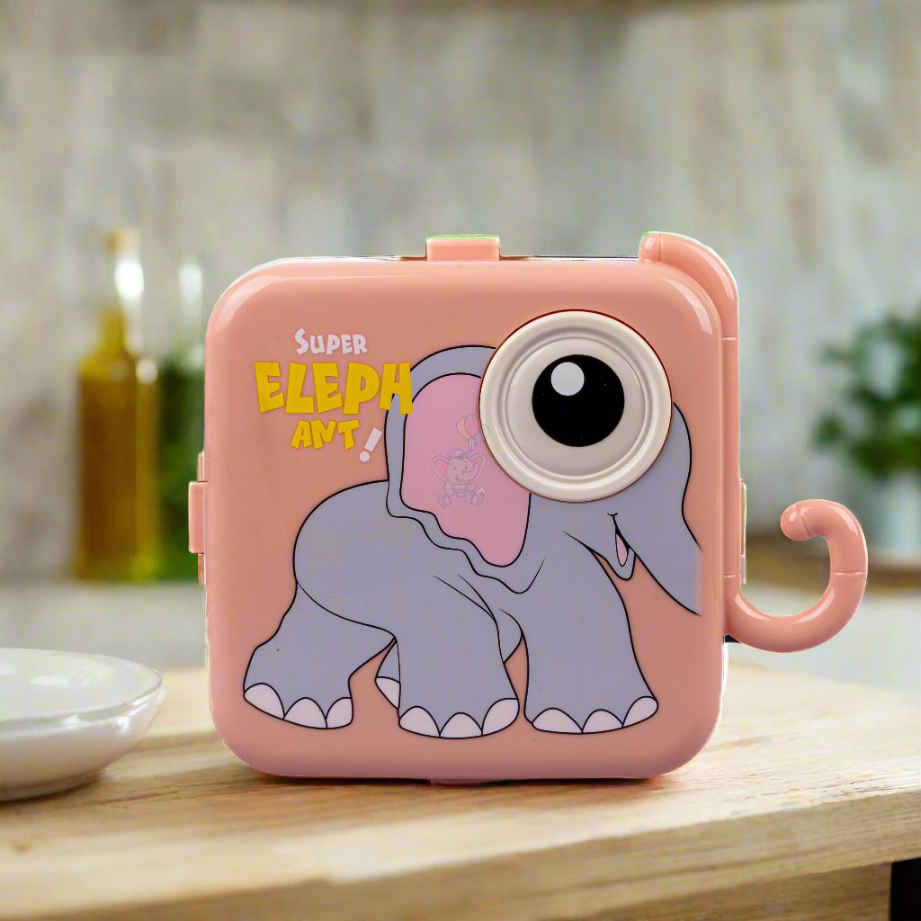 ANIMAL ADVENTURE BENTO LUNCHBOX - ELEPHANT