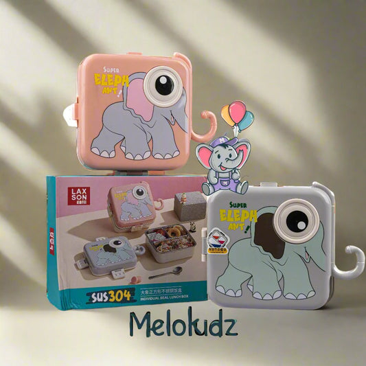 ANIMAL ADVENTURE BENTO LUNCHBOX - ELEPHANT